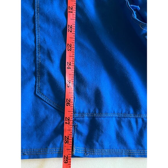 2 Dickies Blue Unisex Scrub Top 3XL With Pockets & V-Neck Medical Comfortable - Picture 12 of 16